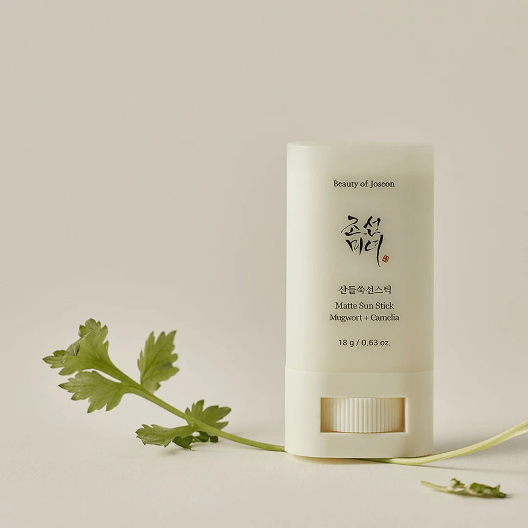 Beauty of Joseon Matte Sun Stick: Mugwort + Camellia (SPF 50+ PA++++)
