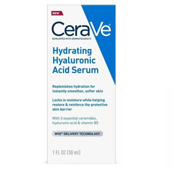 CeraVe Hydrating Hyaluronic Acid Serum (1 fl.oz / 30 ml)