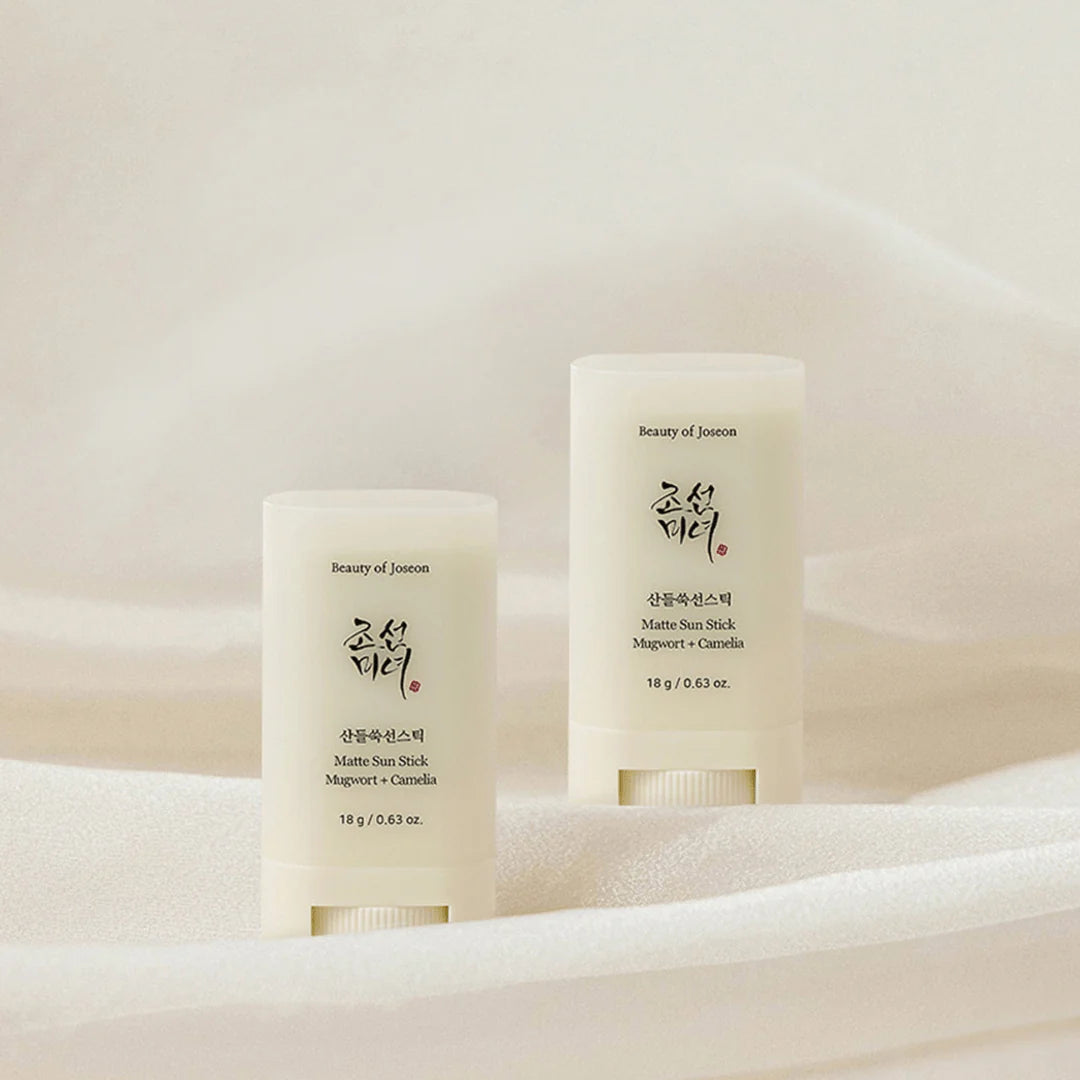 Beauty of Joseon Matte Sun Stick: Mugwort + Camellia (SPF 50+ PA++++)