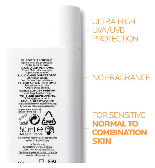 La Roche-Posay Anthelios UVMUNE 400 Invisible Fluid SPF50 50ML
