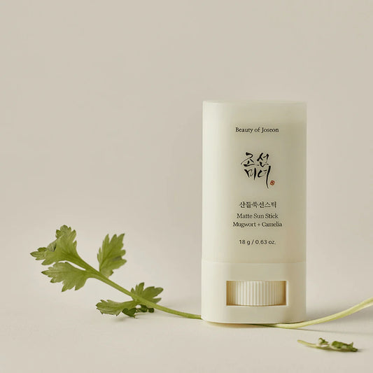 Beauty of Joseon Matte Sun Stick: Mugwort + Camellia (SPF 50+ PA++++)
